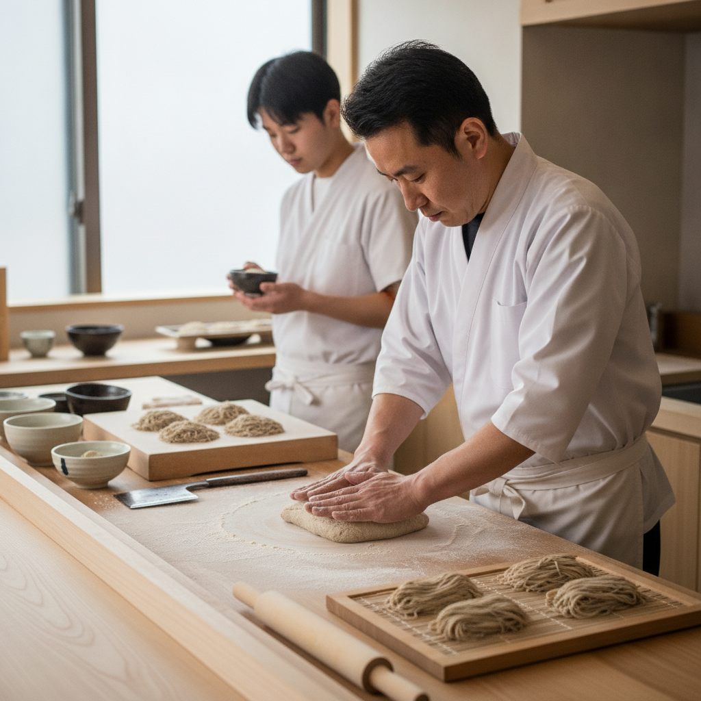 手打ちそば職人の「真のこだわり」を見抜く:偽りの伝統と本物の技の見分け方